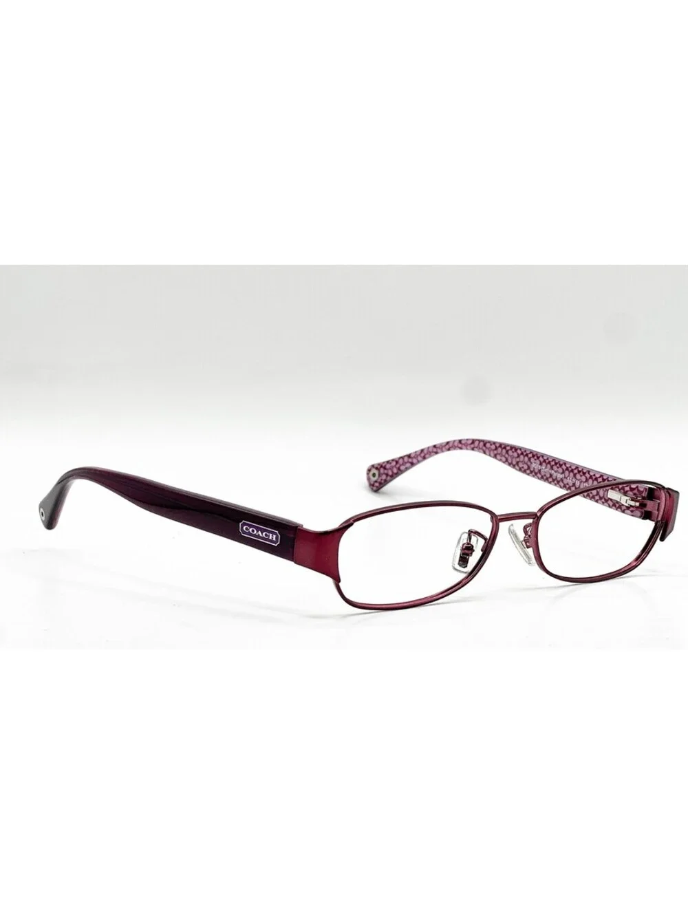 Coach HC 5018 9070 Satin Purple Butterfly Authentic Eyeglass Frames 53-15